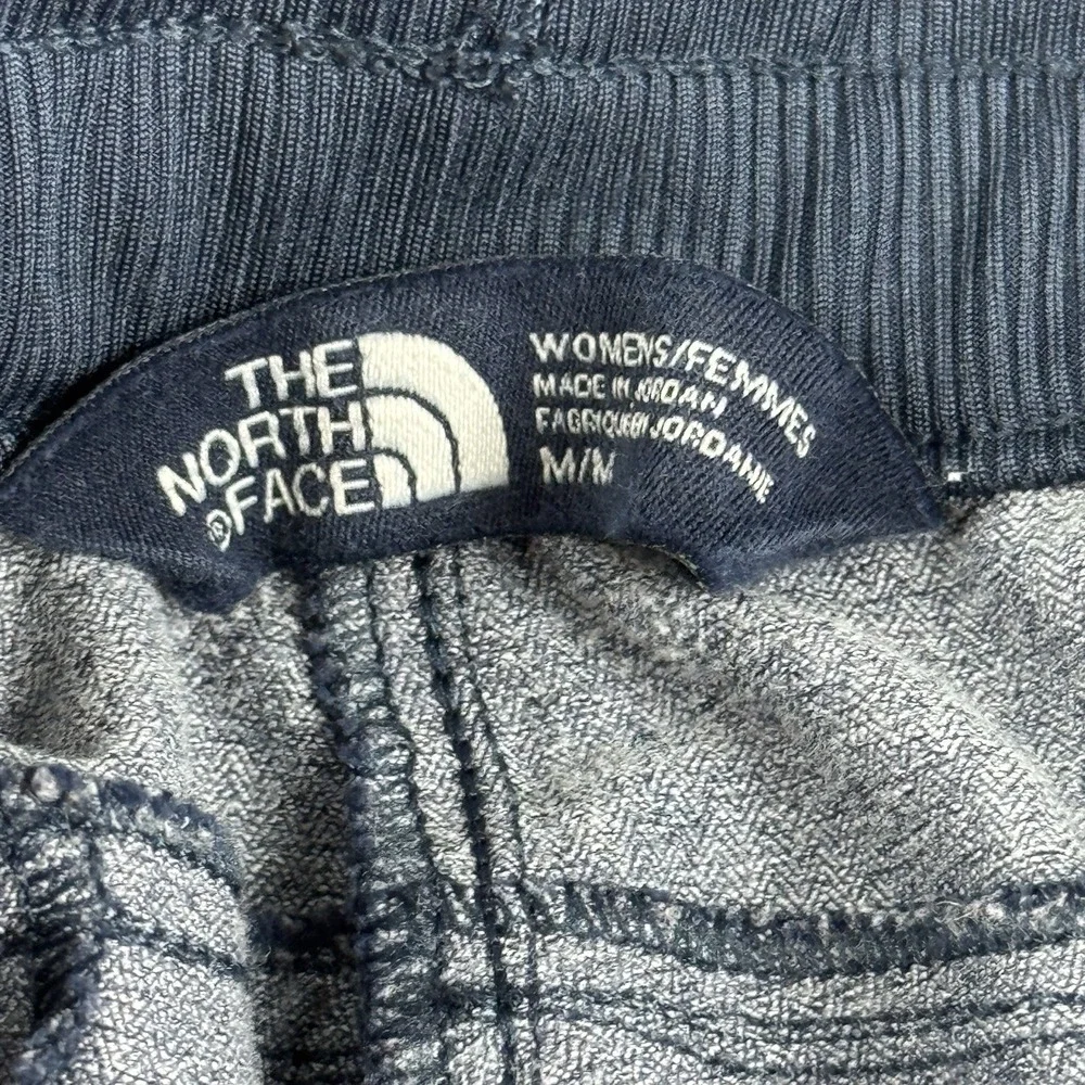 North Face Pants Womens M Blue Drawstring Outdoor Hiking‎ Ruched Leg Yoga